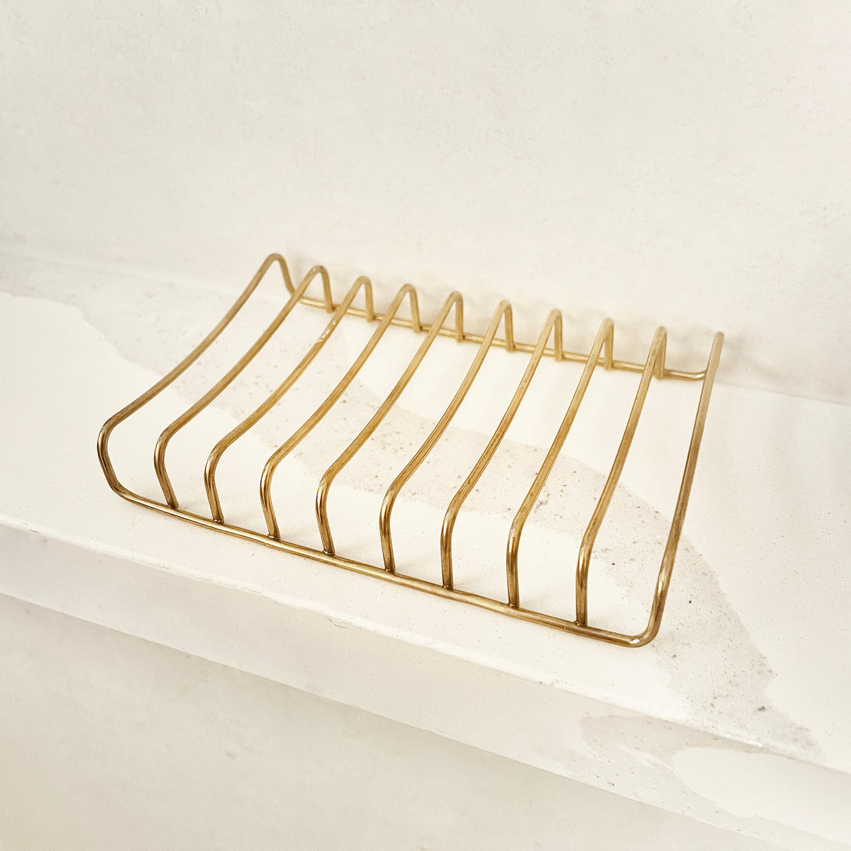 Gold Metal Soap Tray