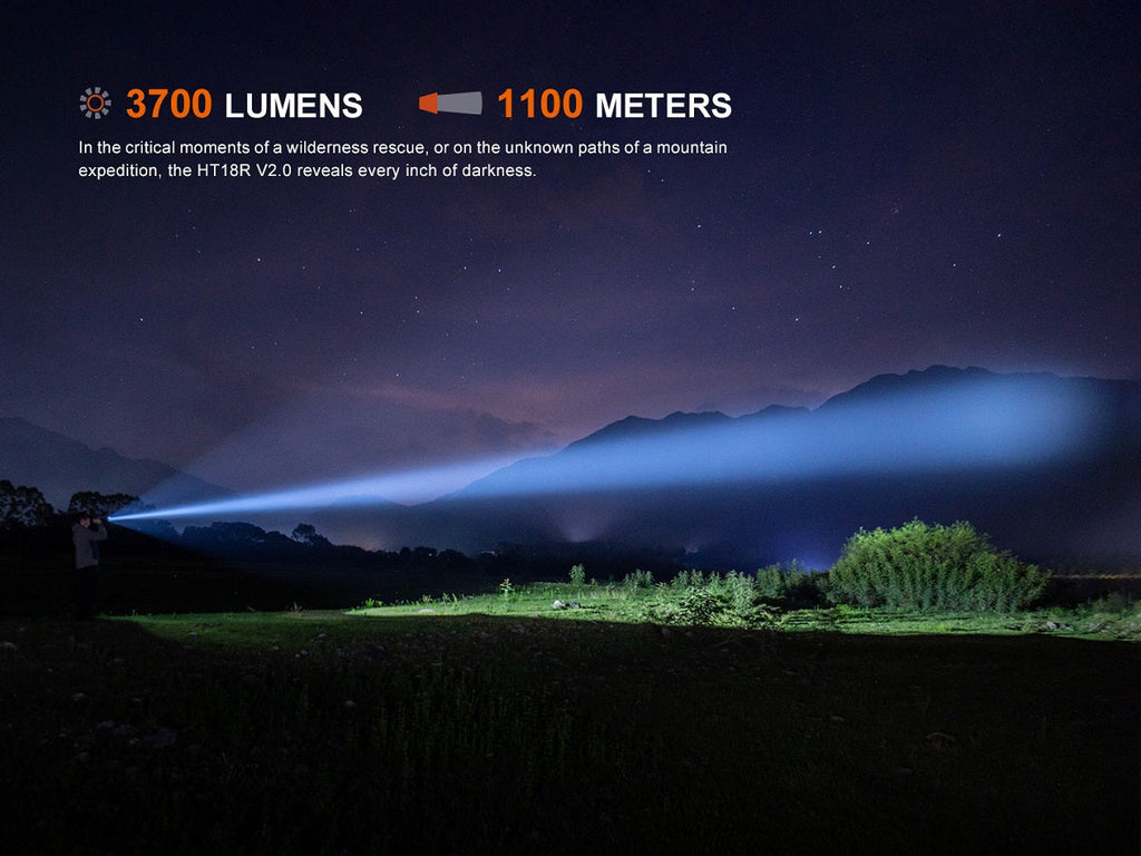 Fenix HT18R V2.0 Long-Distance Flashlight