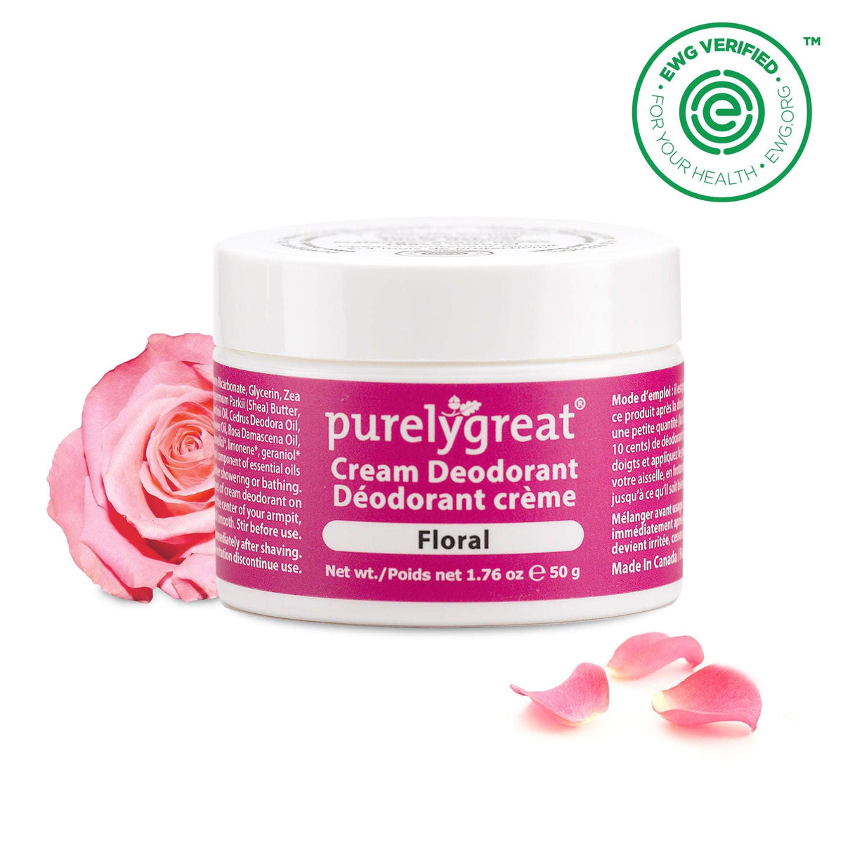 Floral Cream Deodorant