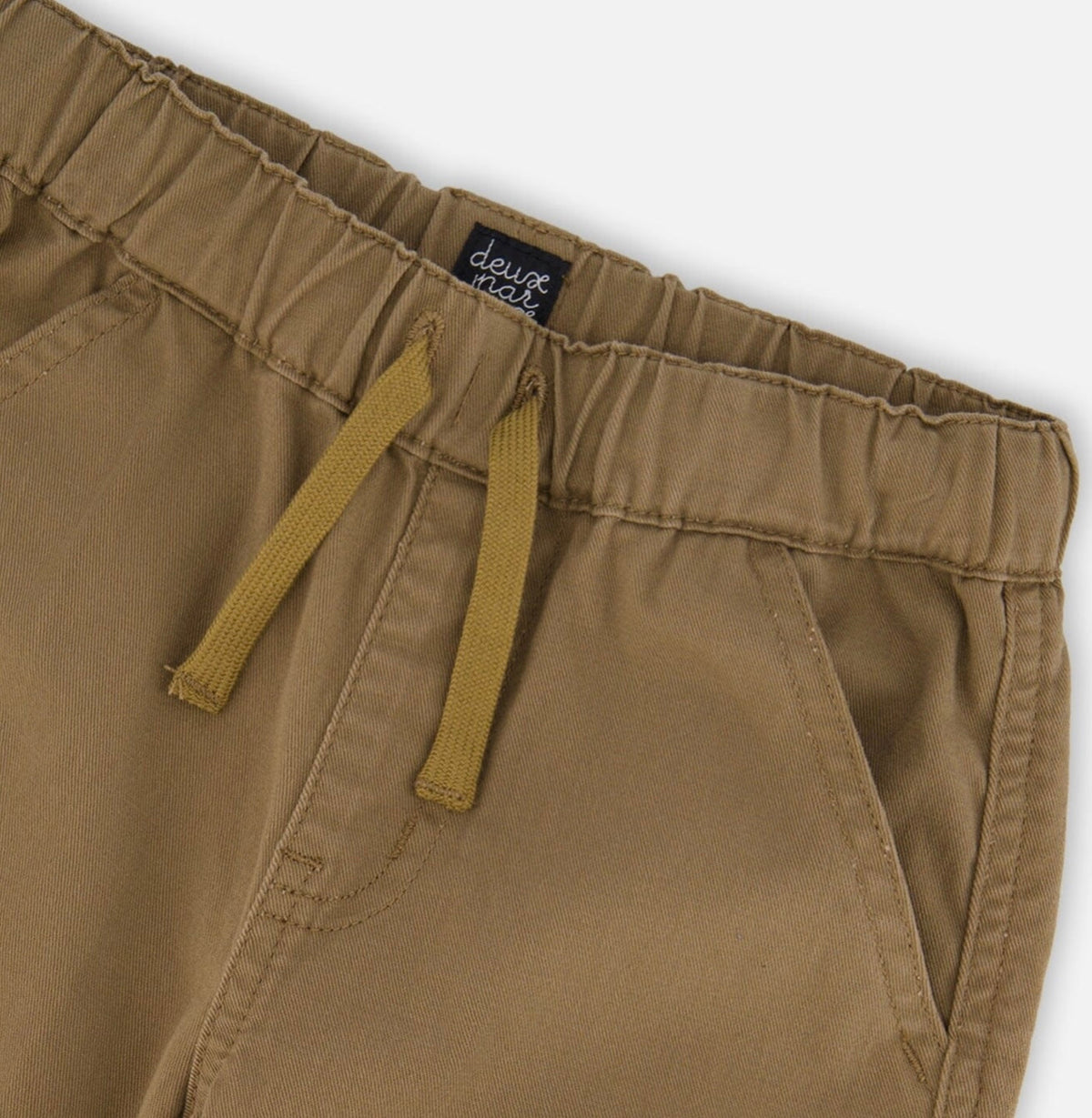 Twill Jogger Cargo Pants | Taupe | Deux Par Deux