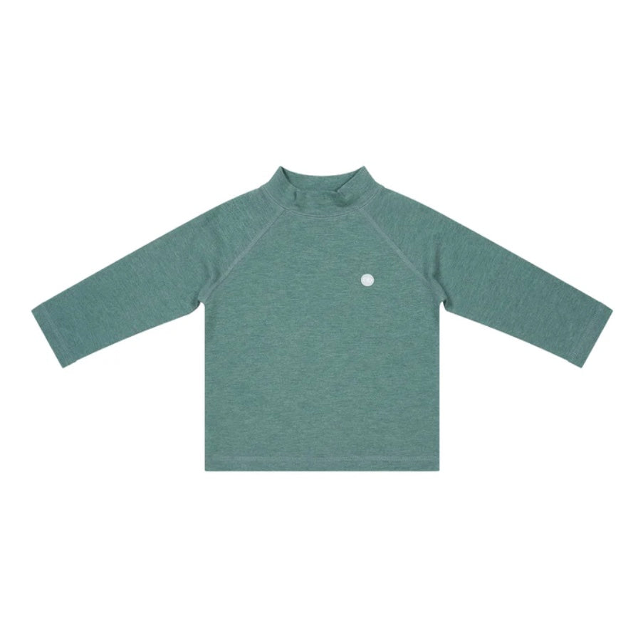 Tanboocel Basics Winter Mock Neck Long Sleeve Shirt | Misty Moss | Nest Designs