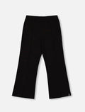 Ribbed Leggings With Slit Black | Black | Deux Par Deux