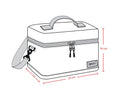 Lunch Box Black | Dinosaur Print | Deux Par Deux