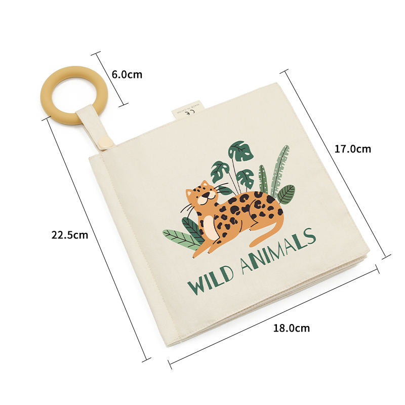 Wild Animals Crinkle Book | Wild Baby