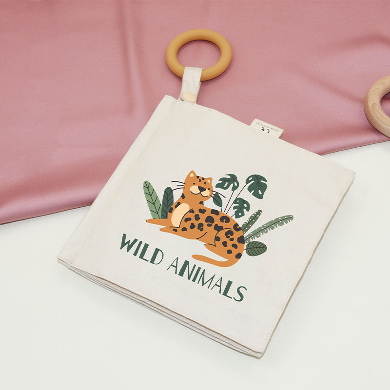 Wild Animals Crinkle Book | Wild Baby
