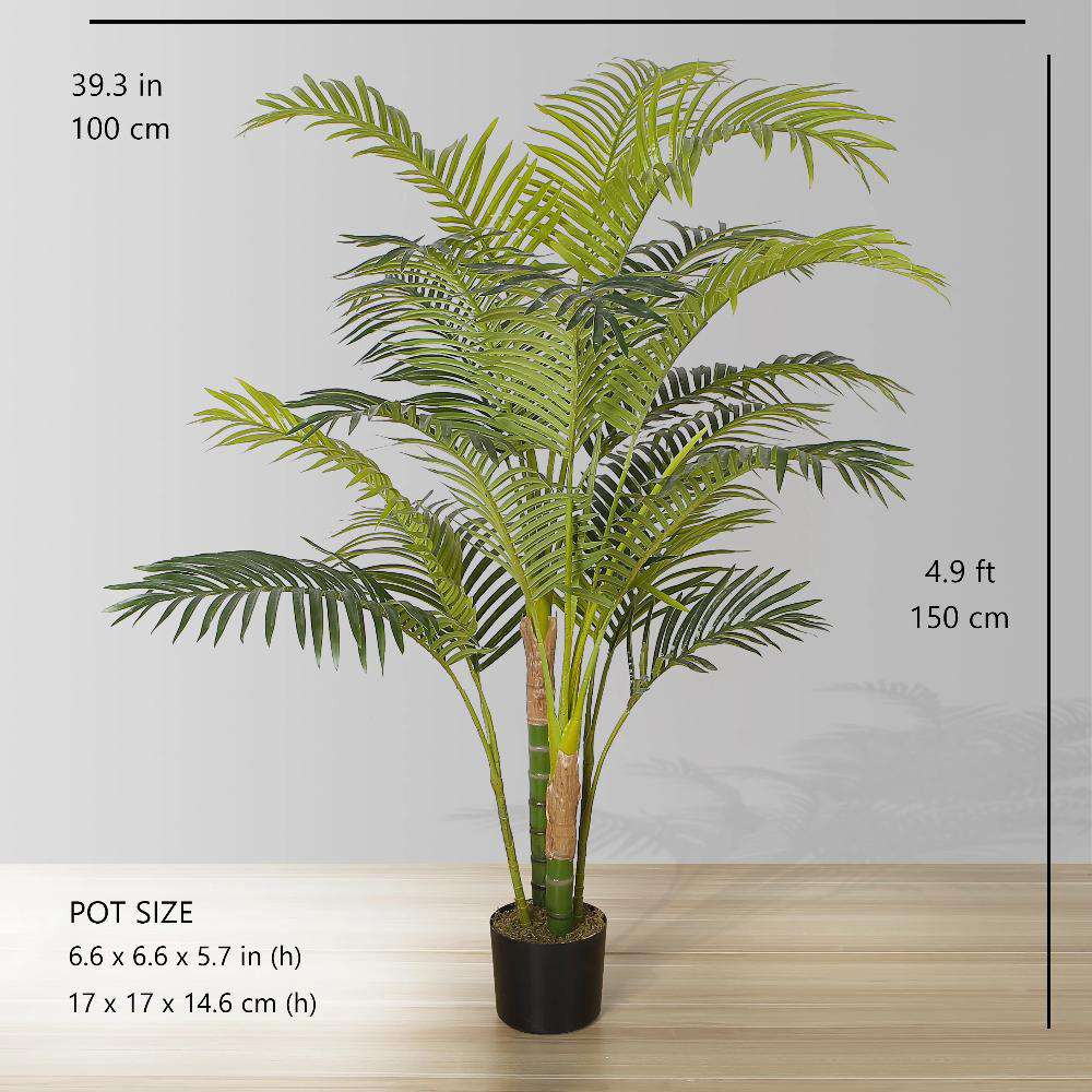 Hawaii Artificial Palm Tree Potted Plant (Multiple Sizes)