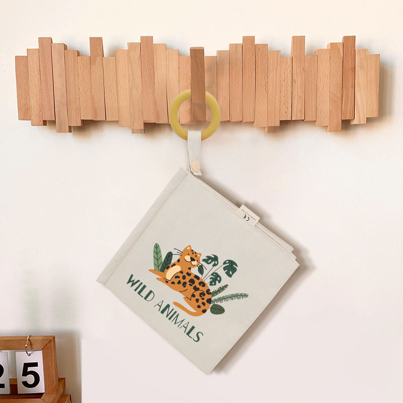 Wild Animals Crinkle Book | Wild Baby