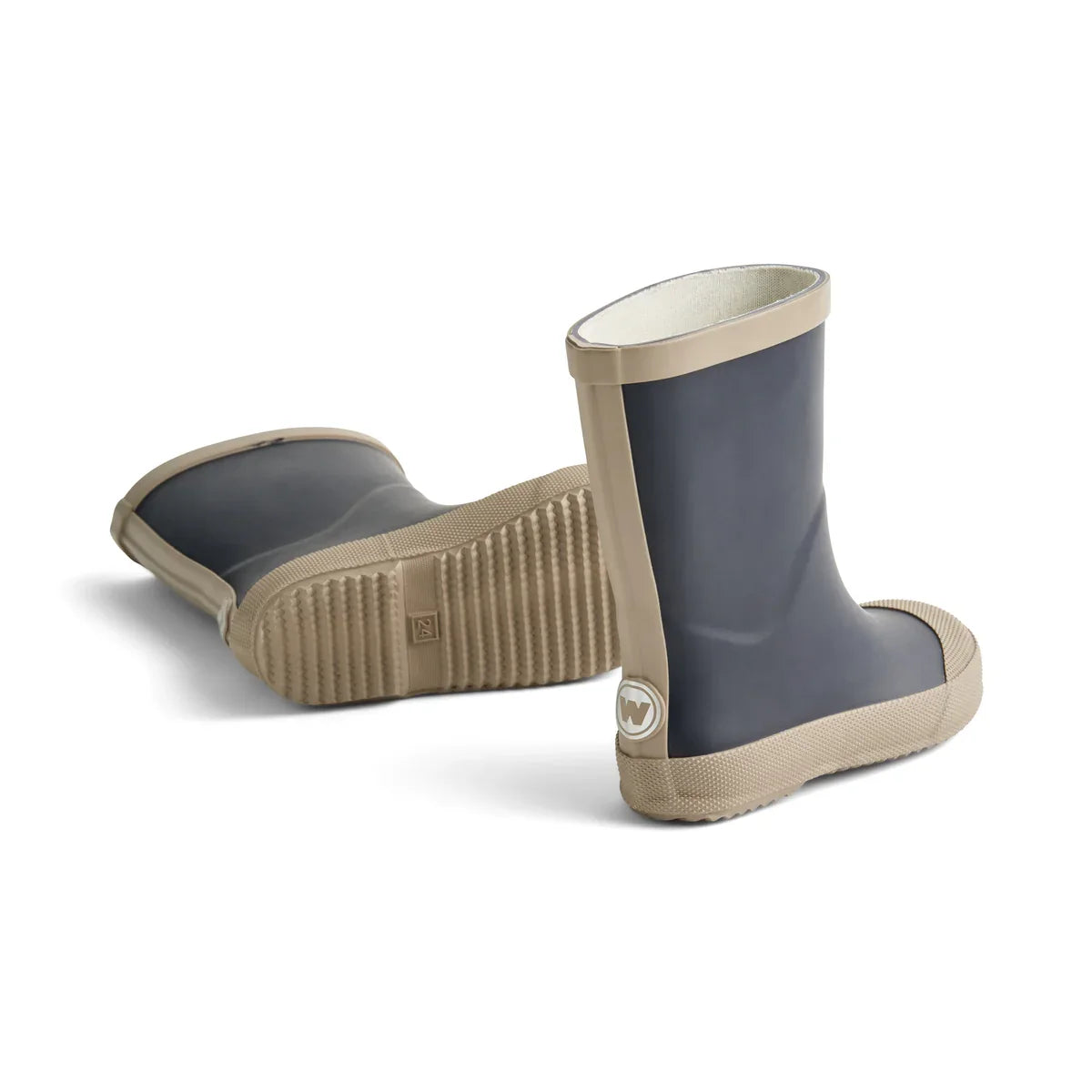 Rubber Boot Muddy | Ink | WHEAT