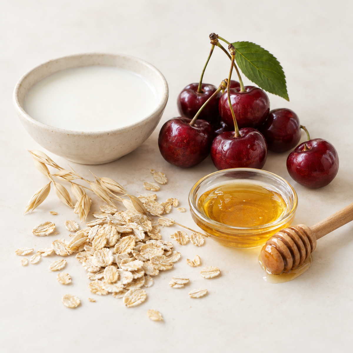 Bougie de soya CHERRY cerise et lait de miel