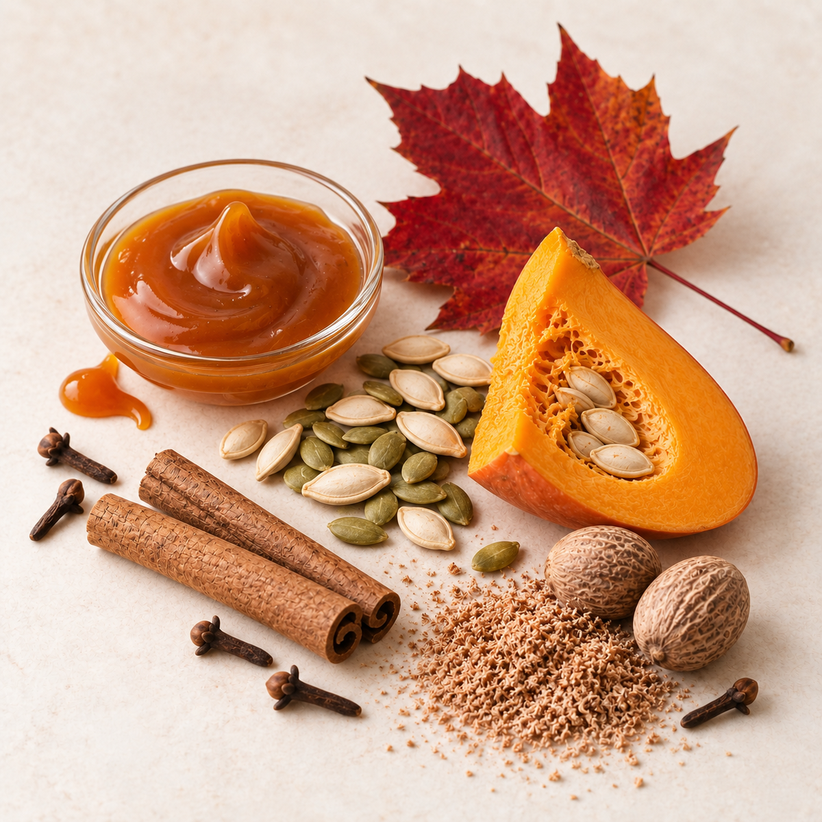 Bougie de soya VASILISA épices d'automne