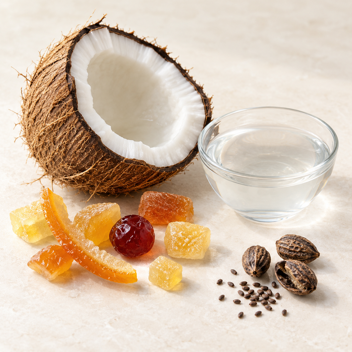 Bougie de soya YOHANAN fruits confits