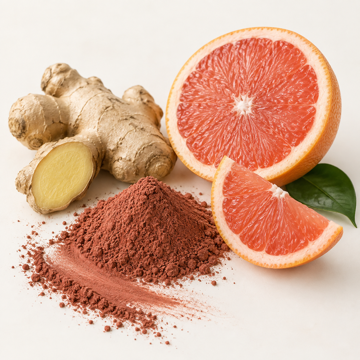 Savon à l'argile rouge ULRICK gingembre & pamplemousse