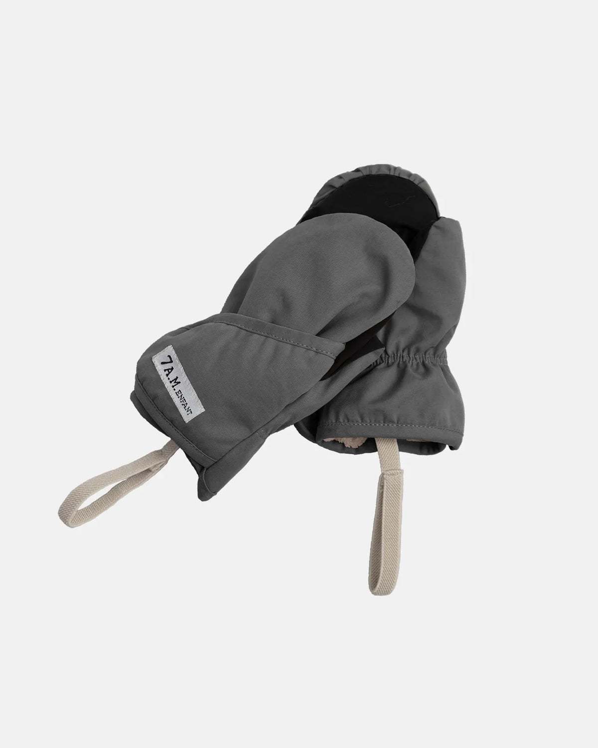 Benji Plush Mittens | Smokey | 7AM
