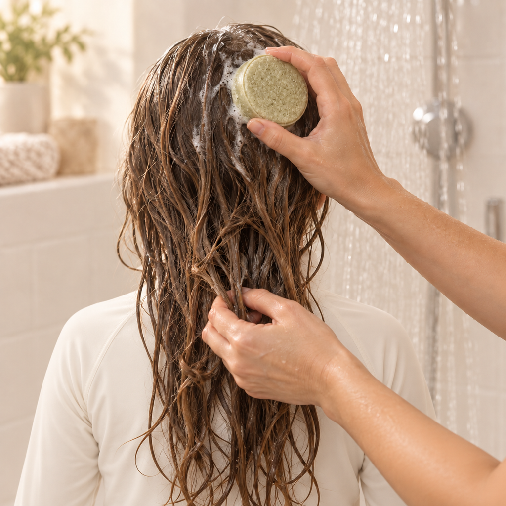 Shampoing naturel CHARLOTTE hydratant et démêlant