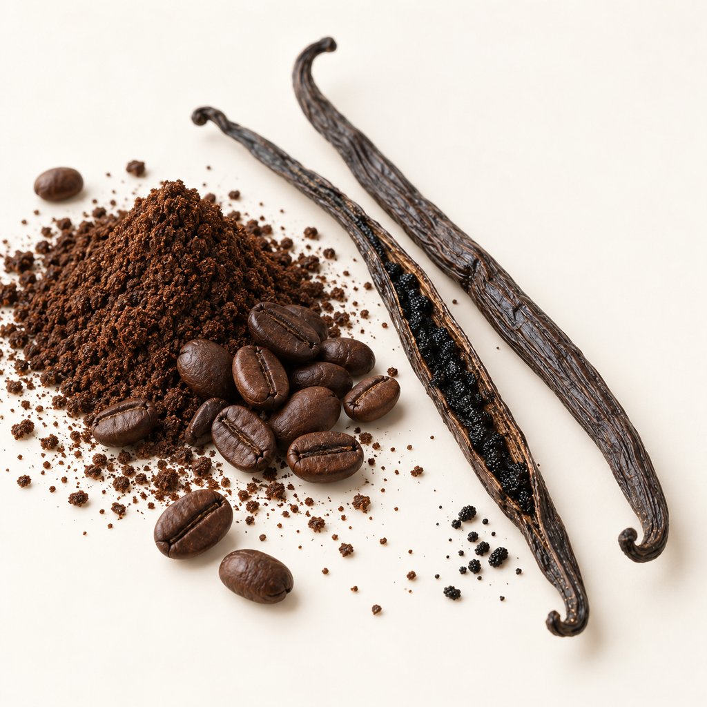 Savon exfoliant au café KAELAN mocha et vanille