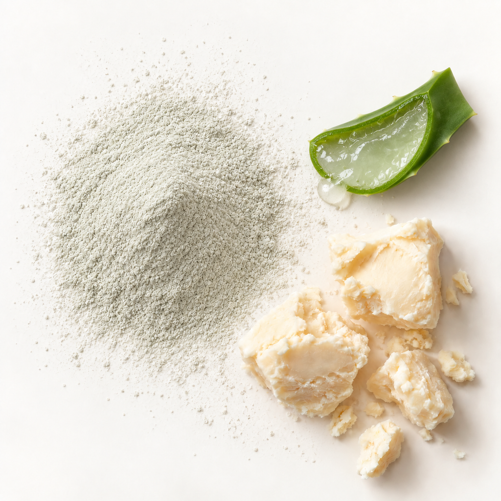 Savon exfoliant INARI aloe & pierre ponce