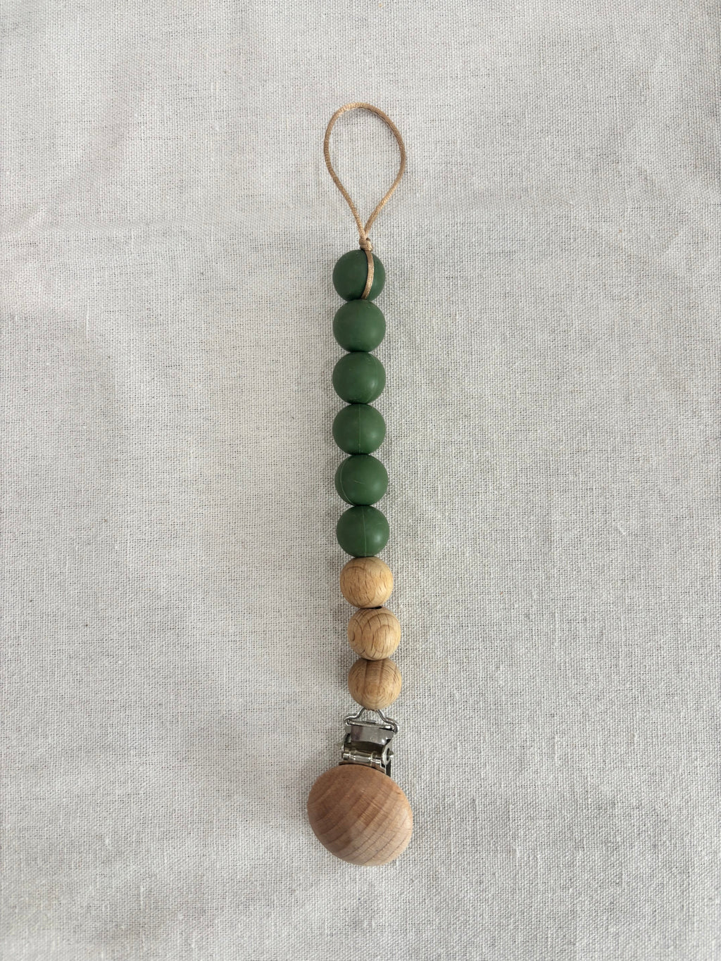 Wood + Silicone Pacifier Clips | Wild Baby