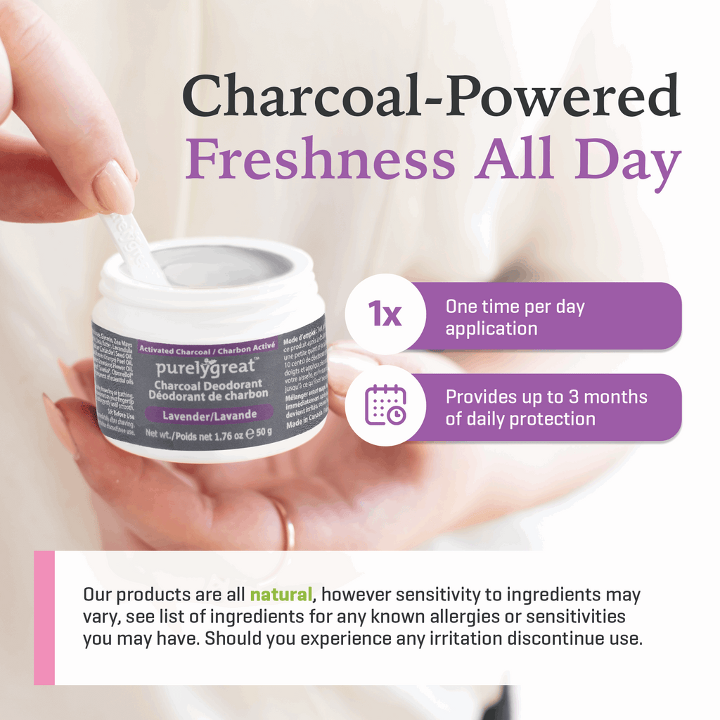 Lavender Charcoal Deodorant
