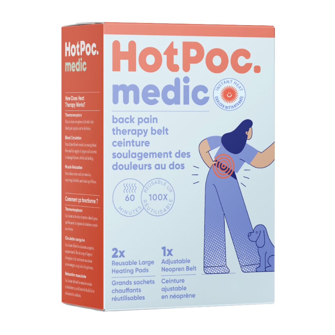 Back Pain Heat Therapy Belt | HotPoc medic
