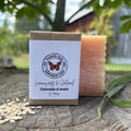 Lemongrass & Oatmeal Bar Soap 100% Natural Exfoliating Soap with Essential Oil