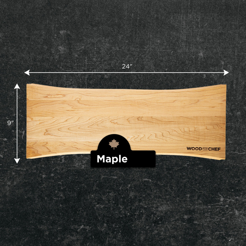 Live Edge Hardwood Charcuterie Board