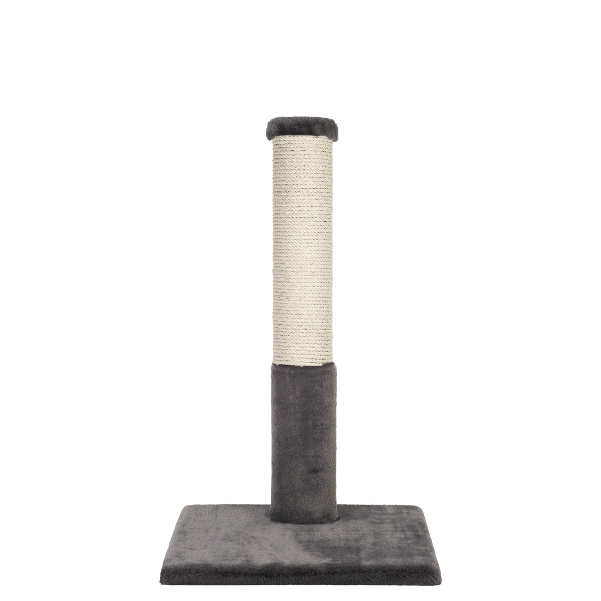 Noba Classic 28" Scratching Post - Grey Faux Fur