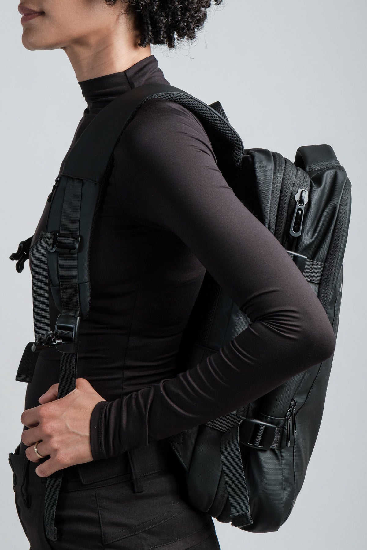 Voyager Expandable Backpack 26L / 38L with Built-in Rain Coat