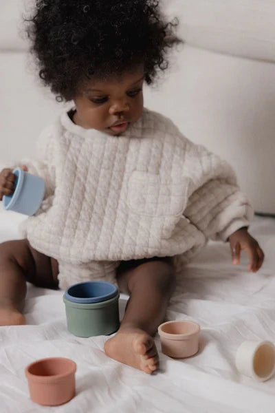 Noüka Stacking Cups-Sky Set