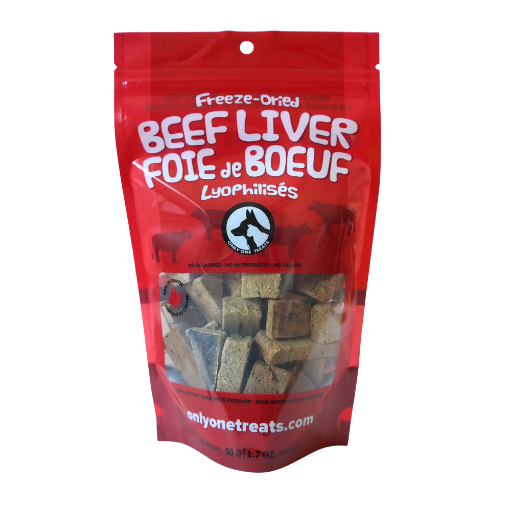 Freeze-Dried Beef Liver 50g
