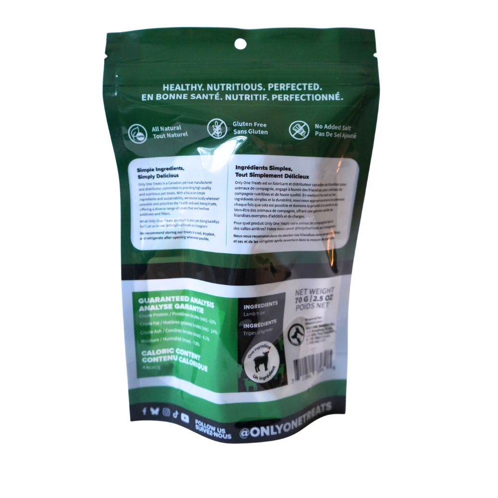 Green Lamb Tripe 70g