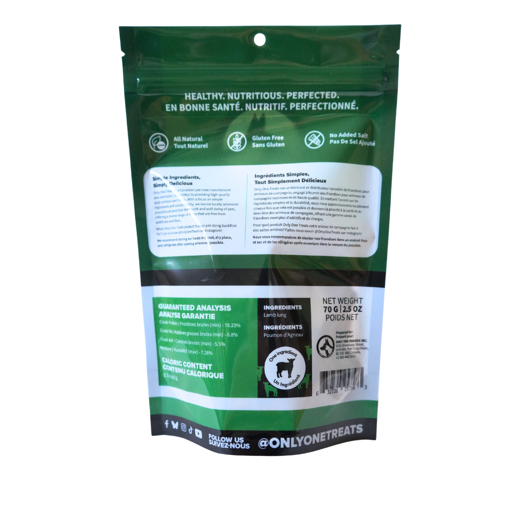 Lamb Lung 70g