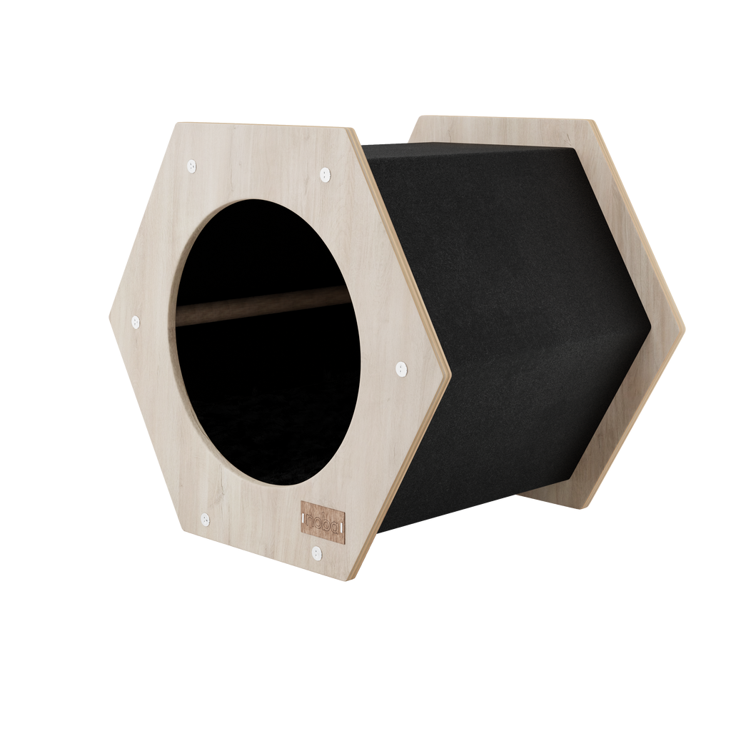 The Hexagone Scratchable Cat House
