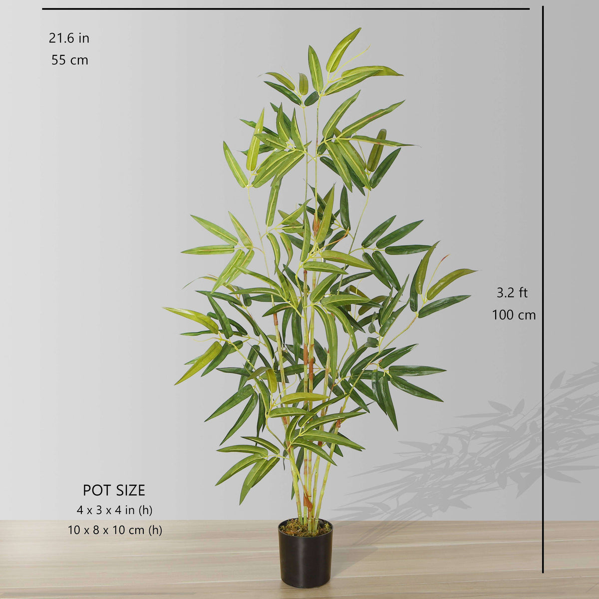 Osos Artificial Korea Bamboo Potted Plant (Multiple Sizes)