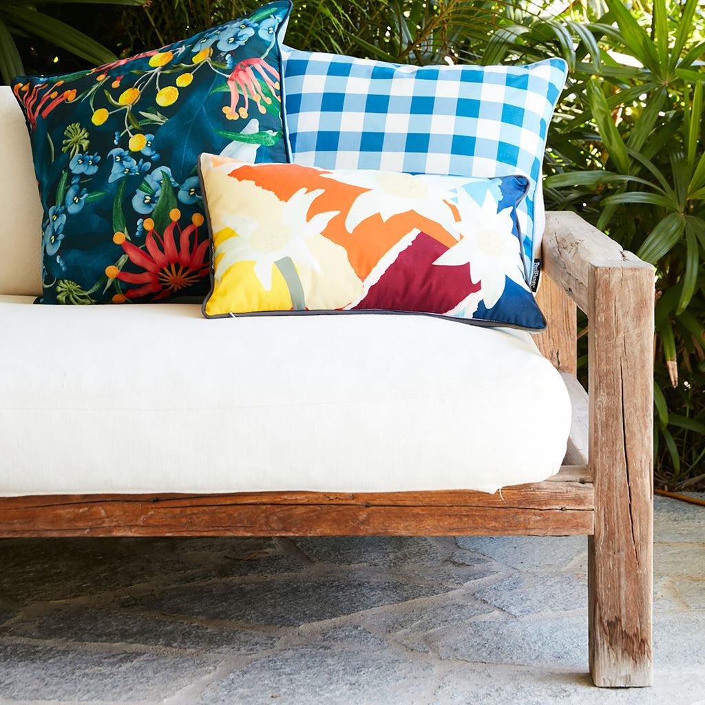 Throw Cushion 50x30cm<br> Indoor & Outdoor Use