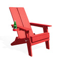 Adirondack Polymer Outdoor Folding Chair with Cupholder