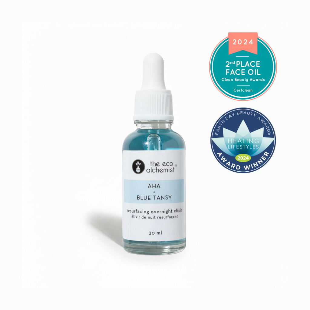 AHA + Blue Tansy Resurfacing Overnight Elixir