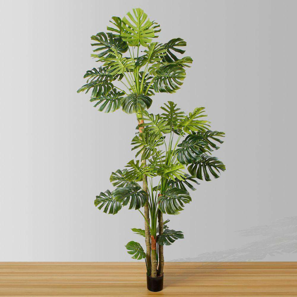Pablo Artificial Monstera Potted Plant 10'