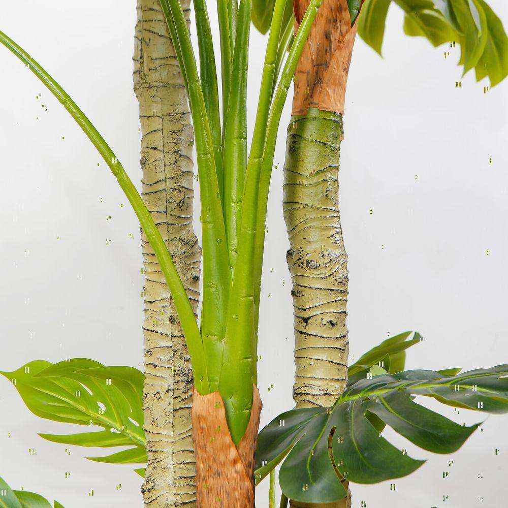Pablo Artificial Monstera Potted Plant 10'