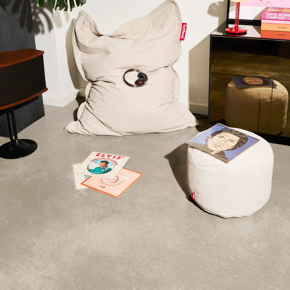 Point Cord Ottoman & Footrest<br> Indoor Use
