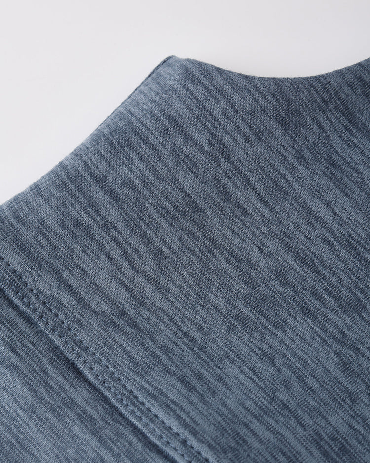 Basic Legging + Tank Set | Heathered Marine | Rylee & Cru