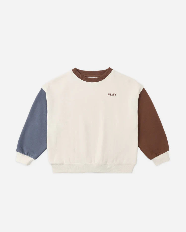 Relaxed Sweatshirt | Natural | Rylee & Cru