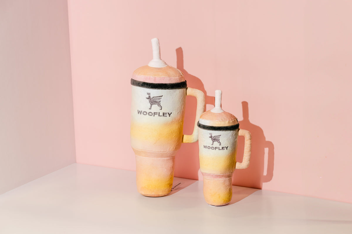 NEW LIMITED EDITION Pawty Animals Eco-Friendly Woofley Tumbler Dog Toy - Big