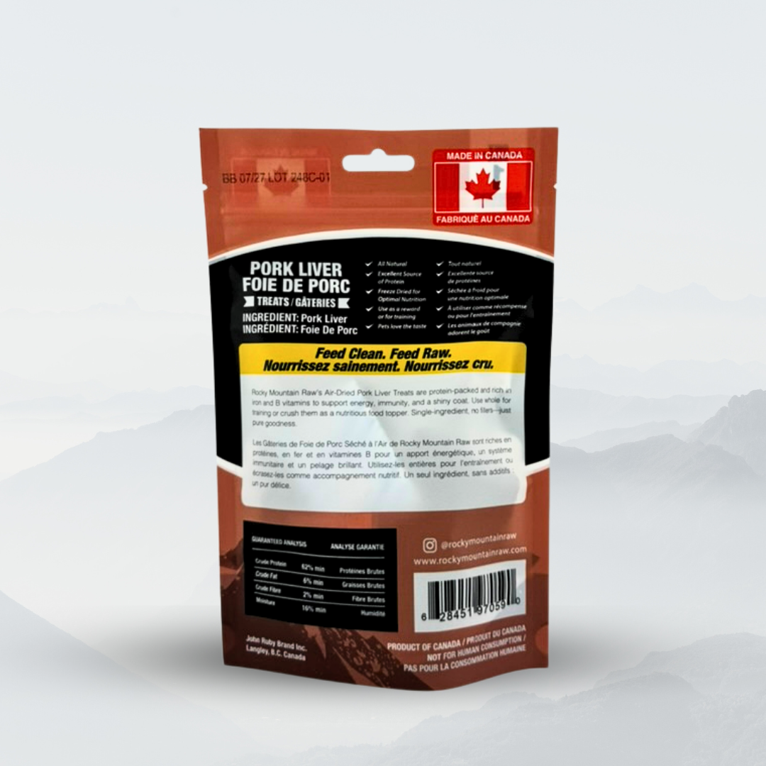 Pork Liver Treats 60g