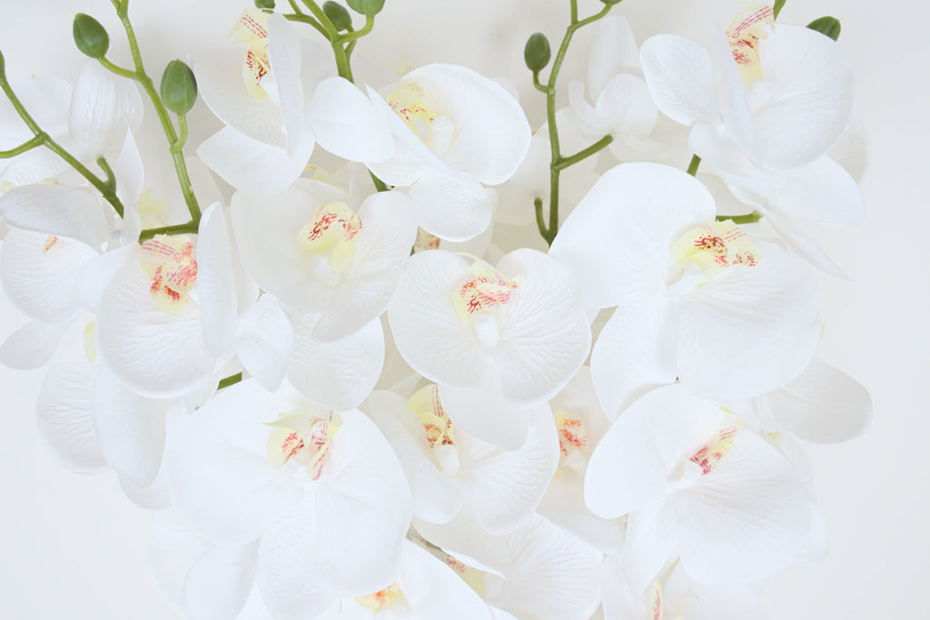 Zuna Artificial White Orchid Bouquet 42'' X 12''(Set Of 6)
