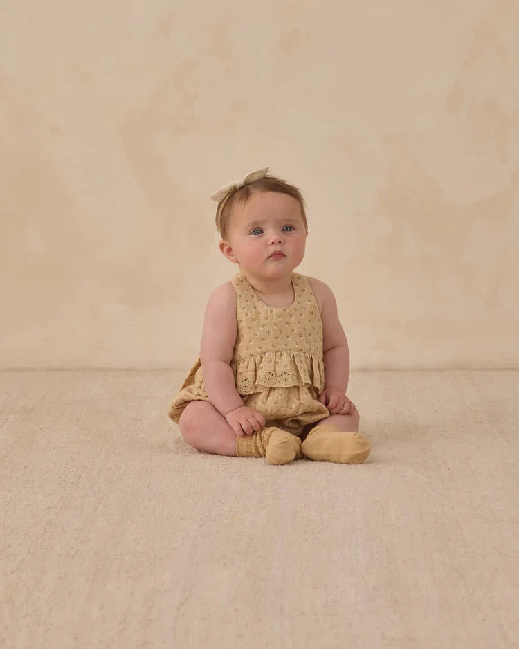 Penny Romper | French Flora | Quincy Mae