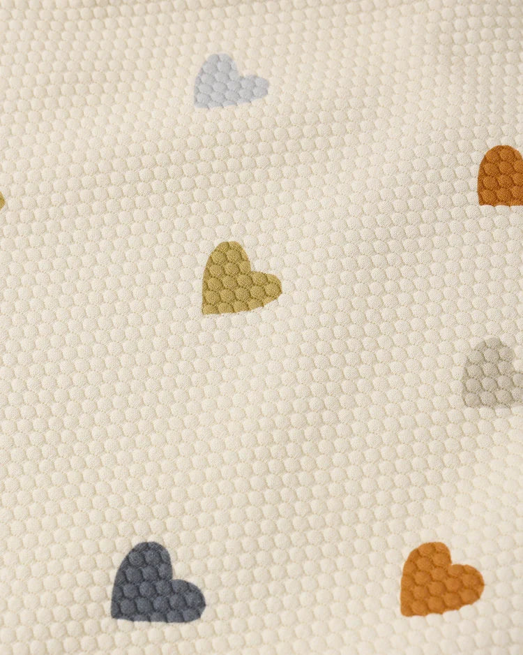 Scoop Back One-Piece Swimsuit | Confetti Hearts | Quincy Mae