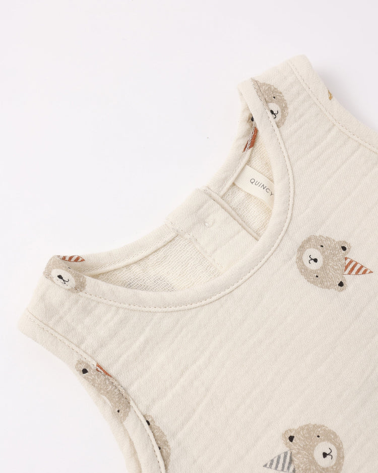 Woven Tank Set | Party Bears | Quincy Mae