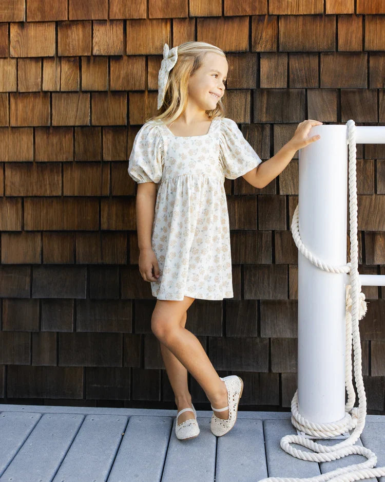 Brea Dress | Yellow Ditsy | Rylee & Cru