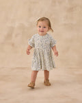 Babydoll Dress | Blue Ditsy | Rylee & Cru