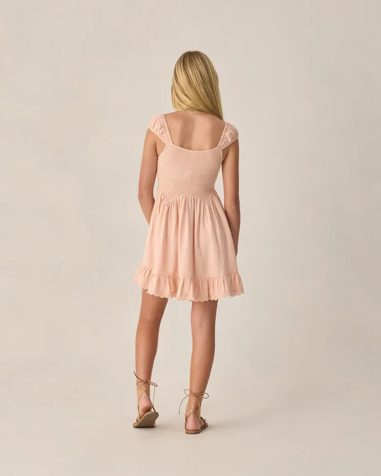 Teen Kalina Dress | Blush | Rylee & Cru